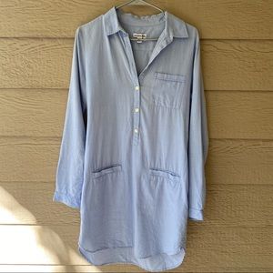 NEW Lacoste Lightweight Cotton Denim Type Dress